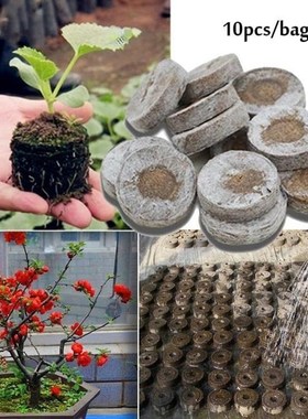 10Pcs/bag 30mm Peat Pellets  Starting Plugs Pallet l
