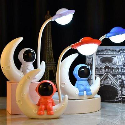 Astronaut Moon Night Light Children LED Spaceman Baby Kid