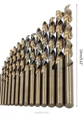 15Pcs/Set 1.5mm-10mm Cobalt High Speed Steel Twist Drill Bit