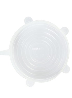 6pcs/Lot Universal Silicone Suction Lid-bowl Pan Cooking Pot