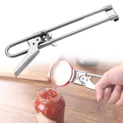 Adjustable Stainless Steel Can Opener Long Jar Tin Cap Opene