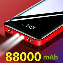 Power Bank 88000mAh Portable Charger Charging Poverbank Mobi