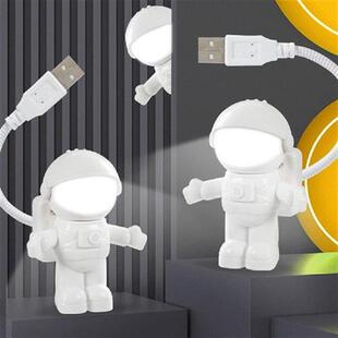 USB Night Light LED Astronaut Nightlight Reading Desk Space