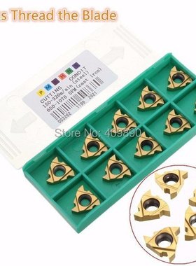10pcs 16ER 3/8 Inch AG60 Carbide Threading Insert For Extern