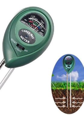 3 in 1 Soil Tester Meter for Garden Lawn Plant Pot Moisture