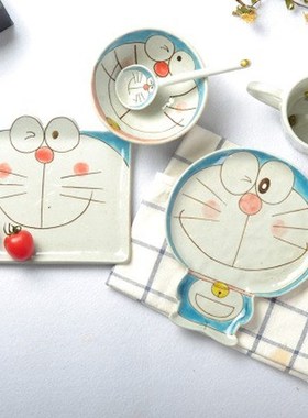 doraemon crockery bowl plate set tableware jingle c