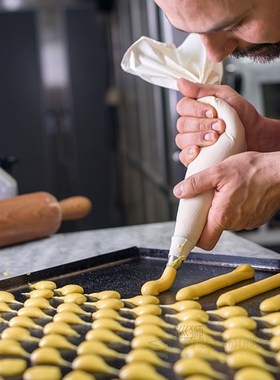 16Pcs/set Silicone Pastry Bag Icing Piping Cream Reusable Pa