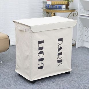 Bin Basket Washing Laundry Canvas Large Foldable Clothes
