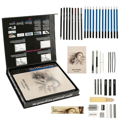 Pencils-Set Painting-Tool Art-Supplies Drawing Sketching Pro