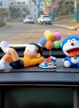 2021 cute sleeping male car furnishing articles cartoon