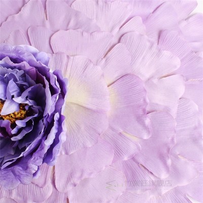 PVC Round Coaster Pink Ginkgo Leaves Stitching Flower Style