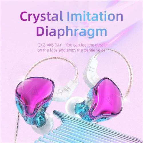 QKZ AK6 DAY Earphone Noice Cancelling Heavy Bass