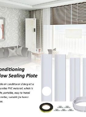 Portable Air Conditioner Window Seal Plates Kit Universal