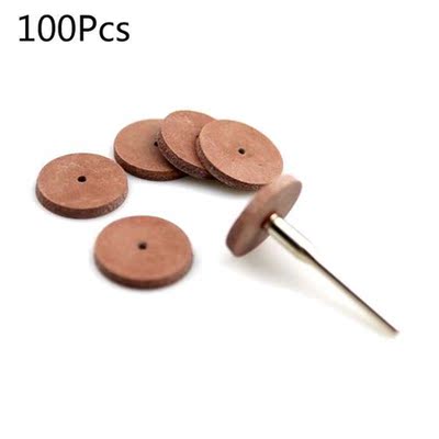 100  1 pieces 3mm Shaft Rubber Polishing Wheel 适用于 Metal