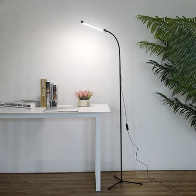 LED Floor Light Modern Standing Lamp Simple Style Study Room