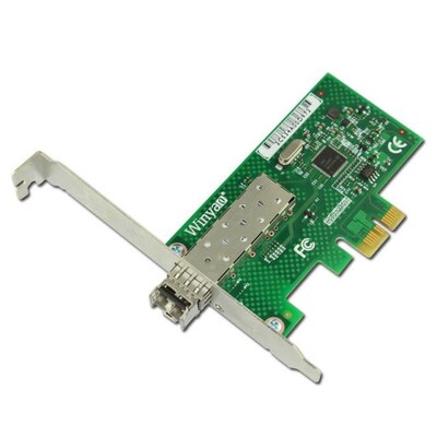 PCIe X1 Gigabit Fiber Server Card Multi Mode 850nm LC Optica
