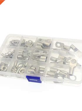 100pcs Tnned Copper Cable Lugs Kt Peep Mouth Bolt Hole Tn