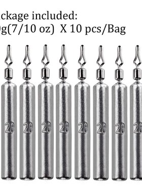10pcs/lot Drop Shot Fishing Lead Sinker 3.5g 5g 7g 10g 14g 2