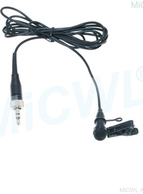 Professional ME2 Tie Clip Microphone for original Sennheiser