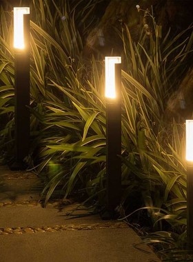 BEIAIDI Outdoor LED Garden Porch Lawn Lamp Acrylic Waterproo