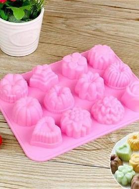 Kitchen Tools 1pcs Cake Baking Mould Flower Shaped Silicone