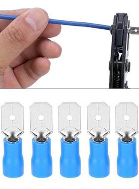 1000Pcs MDD2-250 Cold Pressed Brass Crimp Terminal Connector