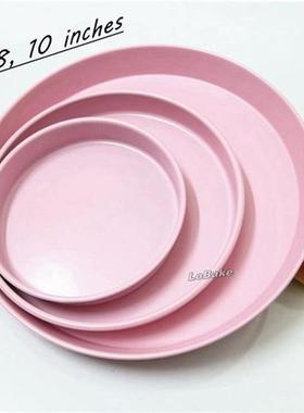 (3 units/set) New arrivals pink shallow non-stick 6, 8, 10