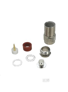 10pcs N Male Plug Connector Clamp RG8 LMR400 7D-FB RG213 Cab