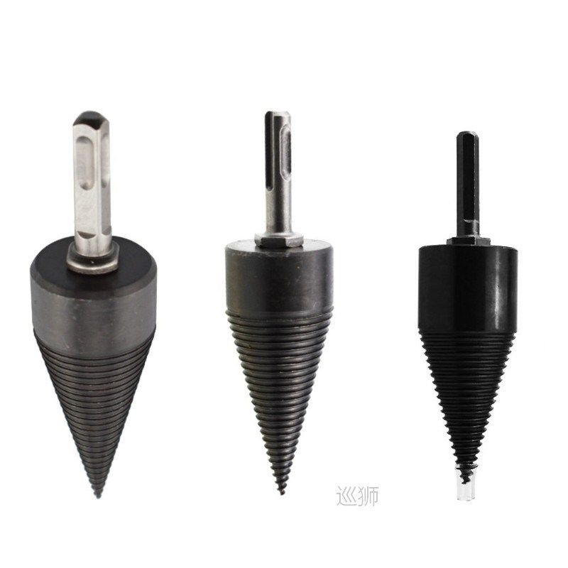 140X32MM Firewood Splitter Machine Drill Wood Cone Reamer Pu