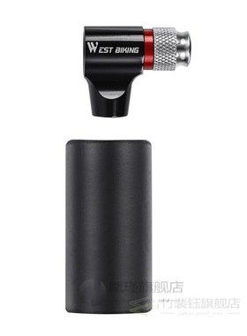 WEST BIKIHG Bicycle Air Pump CO2 Bike Inflator for Schrader