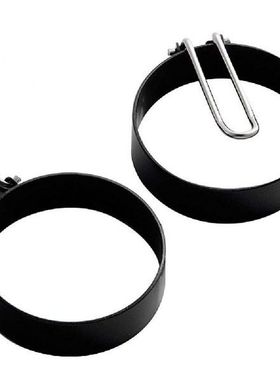 Metal Egg Frying Rings Circle Round Fried Poach Mould With