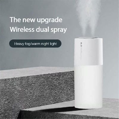 400ML Semprotan Ganda Pelembap Udara Cerdas Portabel USB