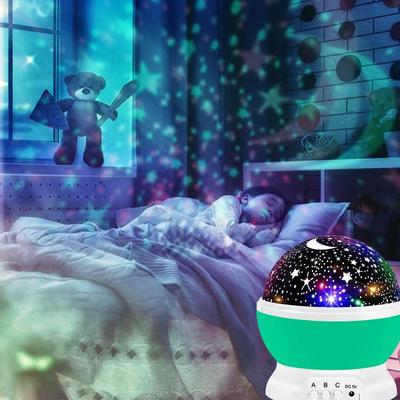 Star Moon Projector Lamp Children Bedroom LED Night Light