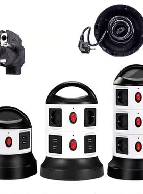 Vertical Tower type Power tower Strip Overload Protection M