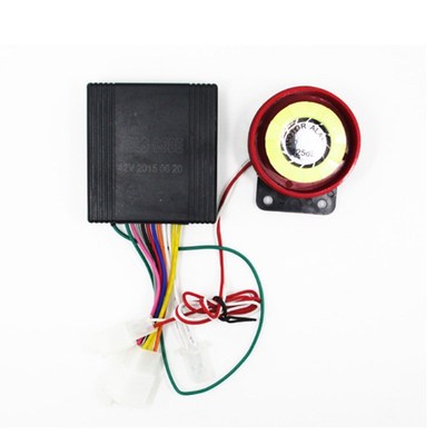 Keyless Entry Tricycle Motorcycle Alarm System 2 Remote Cont