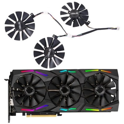 New 88mm T129215SH DC 12V 0.30AMP GPU Cooling Fan For -ASUS