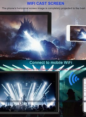 Sameuo 2 din Car Radio Stereo Multimedia Player  2din Audio