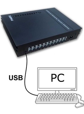 China Factory VinTelecom newly designed soho PBX / PABX MK30