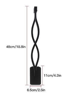 Wave Design Wall Light Home Bedroom Hallway Staircase Wall