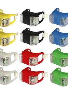 2pcs/1pc LED Tail Rear Flash Light Bulb Taillight Bicycle