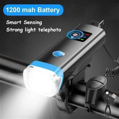 Ultra Bright Bicycle Light USB Rechargeable Bike Flashlight
