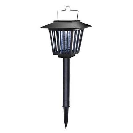 Insect Trap Lamp Solar LED Fly Pest Light Waterproof Lawn