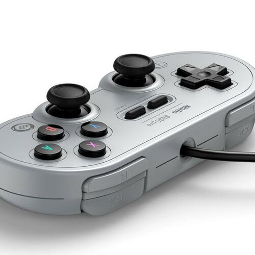 Vibration Clear Controller Wired Gamepad 8Bitdo SN30 Pro USB