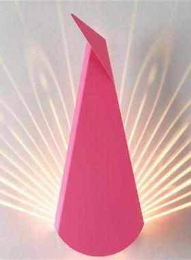 Peacock LED Wall Lamps Yfor Bedroom Bedside Lamp Indoor Deco