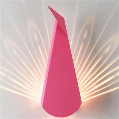 Peacock LED Wall Lamps Yfor Bedroom Bedside Lamp Indoor Deco