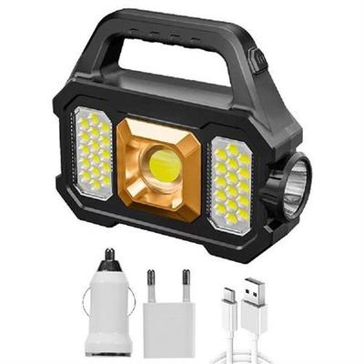 500LM Powerful LED Flashlight USB Rechargeable Lamp