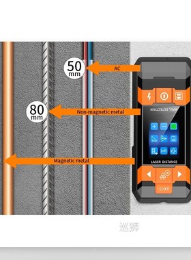 Metal Detector Wiring Detector Laser Distance Meter Rangefin