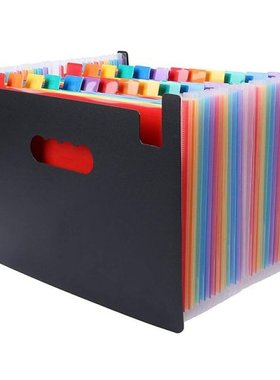 24 Pockets Expanding File Folder Large Space Design A4 Filin