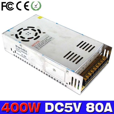 Single Output Regulated Dc5V Switching Power Supply 80A 400W
