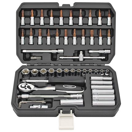 53pcs Repair Tools Socket Quick Wrench Set Multi functional